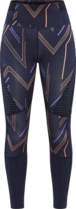 Women's Pro Charge Blocked Tights Blaze-Cliff Craft