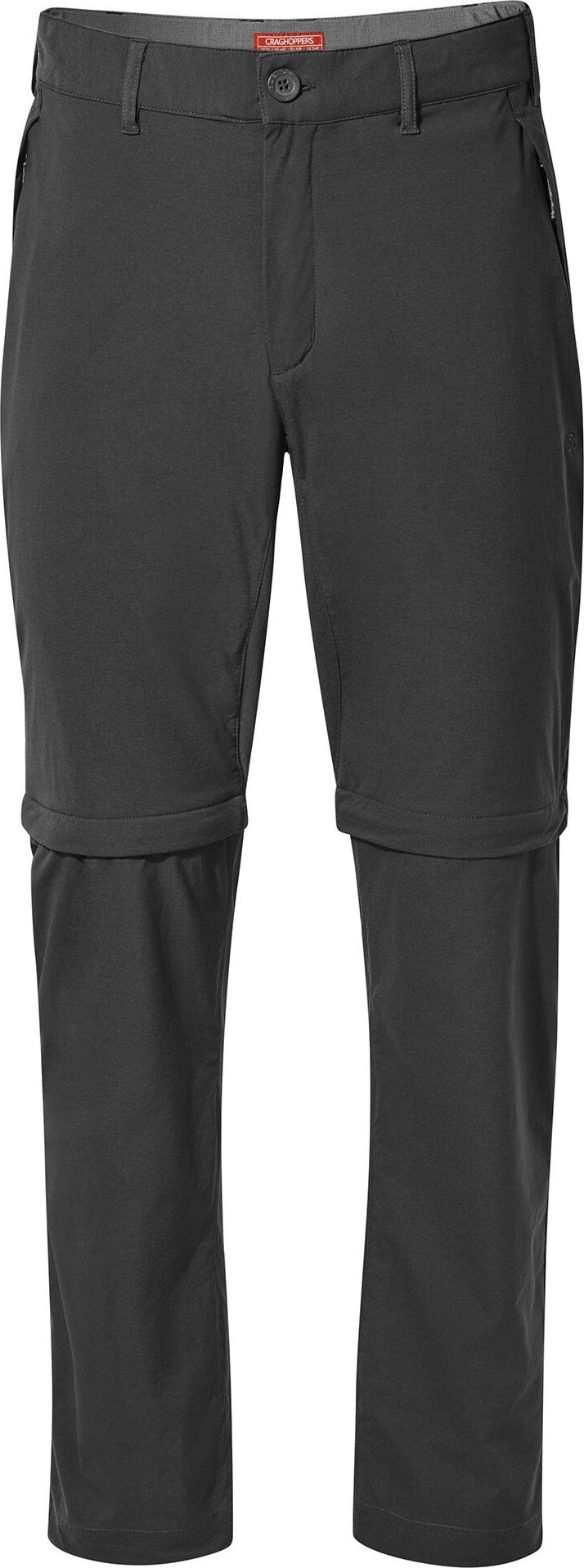 Craghoppers Men's Nosilife Pro Convertible Trousers Regular Black Pepper Craghoppers