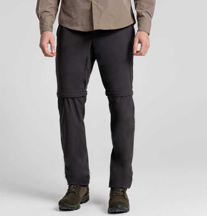 Craghoppers Men's Nosilife Pro Convertible Trousers Regular Black Pepper Craghoppers