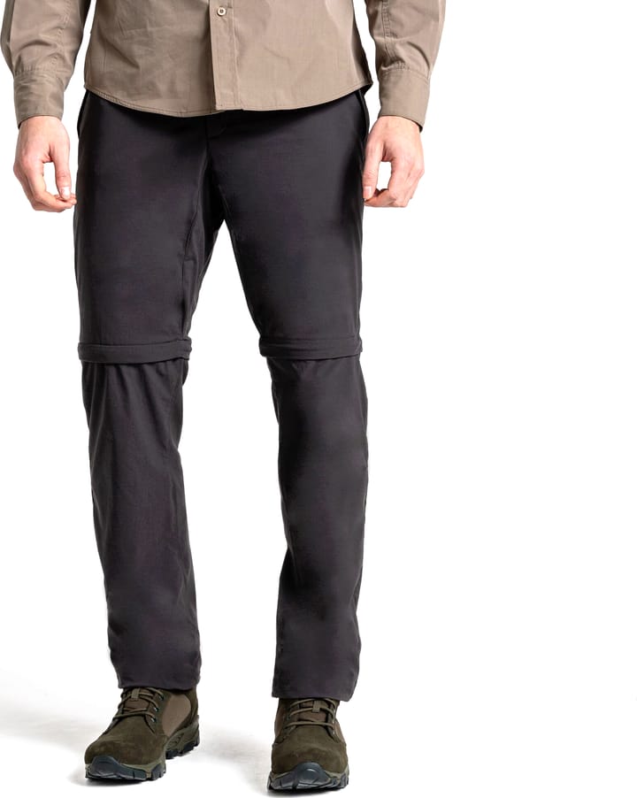 Craghoppers Men's Nosilife Pro Convertible Trousers Regular Black Pepper Craghoppers Craghoppers Men's Nosilife Pro Convertible Trousers Regular Black Pepper Craghoppers