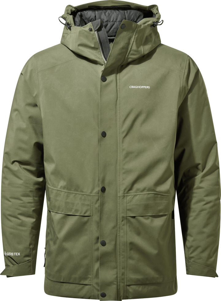 Craghoppers Men's Talo Thermic Gore-Tex Parka Green Craghoppers