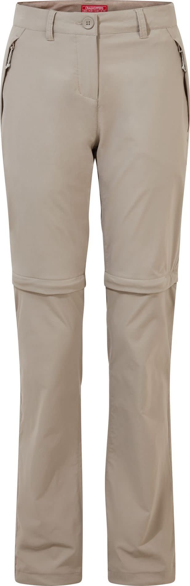 Craghoppers Women's Nosilife Pro Convertible Trousers Short Mushroom Craghoppers