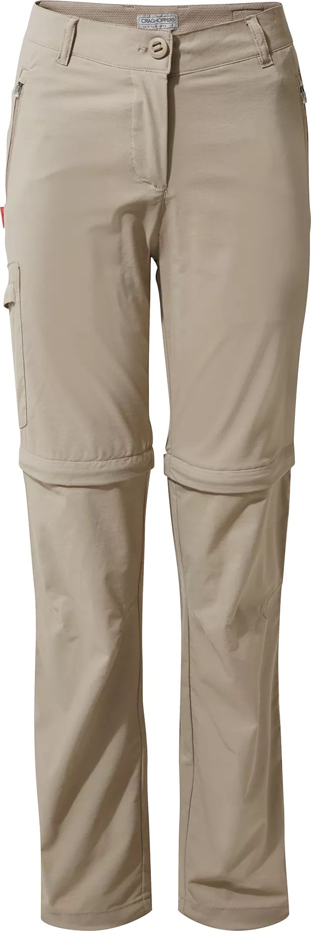 Craghoppers Women's Nosilife Pro Convertible Trousers Mushroom Craghoppers