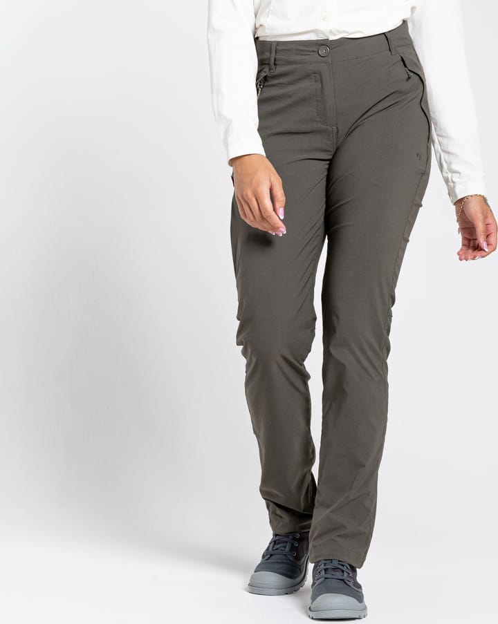 Craghoppers Women's Nosilife Pro Trousers Regular Mid Khaki Craghoppers
