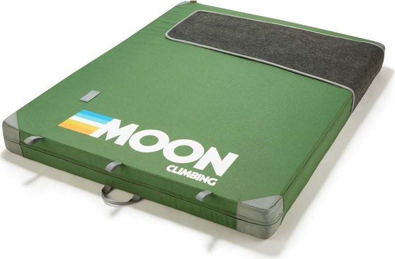 Moon Climbing Warrior Crash Pad Shell Retro Stripe Green