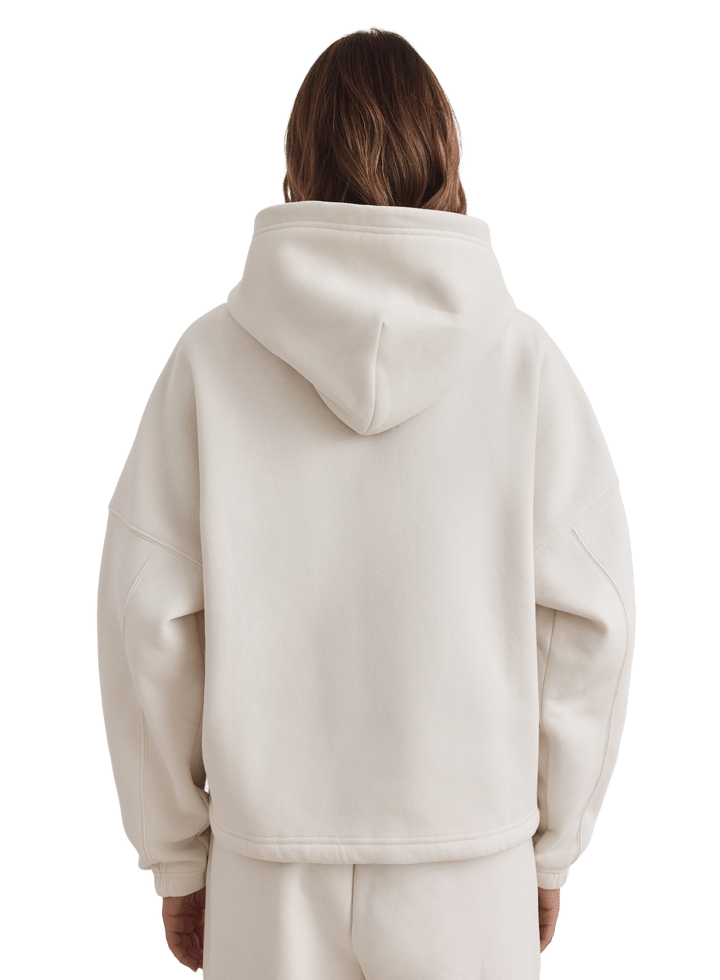 Aim'n Women´s Varsity Sweat Zip Hood Cream Aim'n