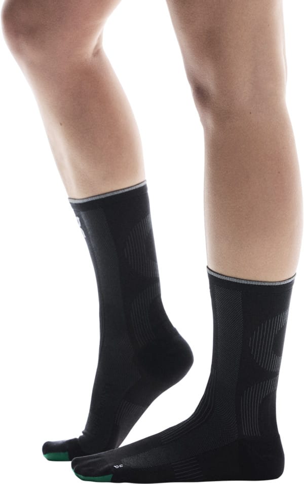 On Unisex Elite Run Sock High Black On