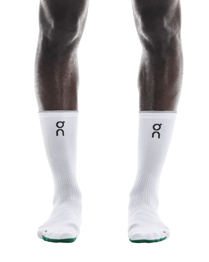 On Unisex Elite Run Sock High White/Ivory On On Unisex Elite Run Sock High White/Ivory On