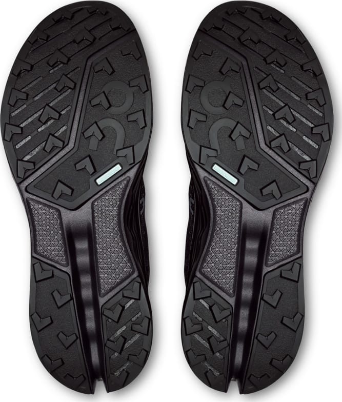 On Men's Cloudsurfer Trail 2 Waterproof Black/Black On