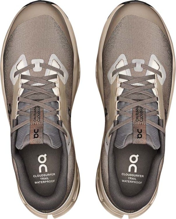 On Men's Cloudsurfer Trail 2 Waterproof Cinder/Desert On