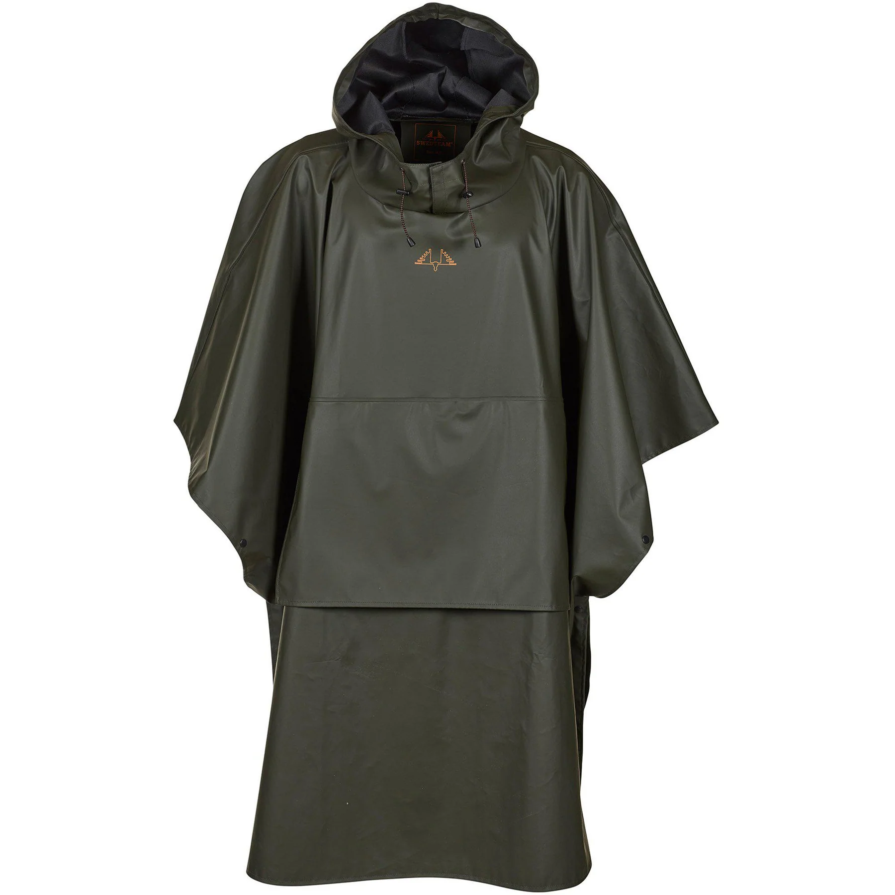 Swedteam Unisex Crest Poncho Swedteam Green Regnjackor XL/XXL