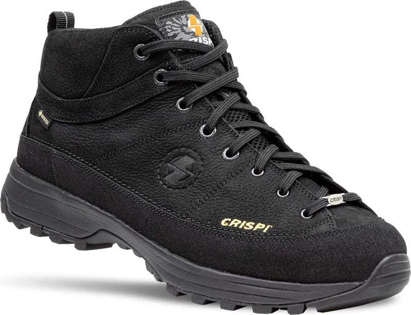 Crispi Unisex A-Way Mid Nubuk Gore-Tex Black | Buy Crispi Unisex A