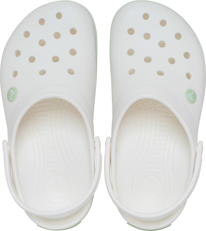 Crocs Unisex Crocband Clog White/serene Green Crocs