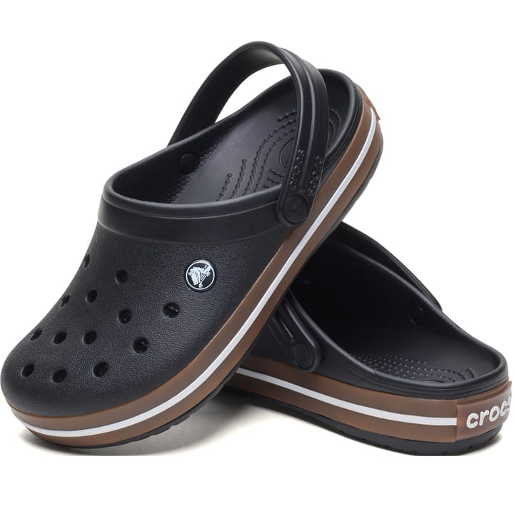 Crocs Unisex Crocband Gum Clog Black Crocs