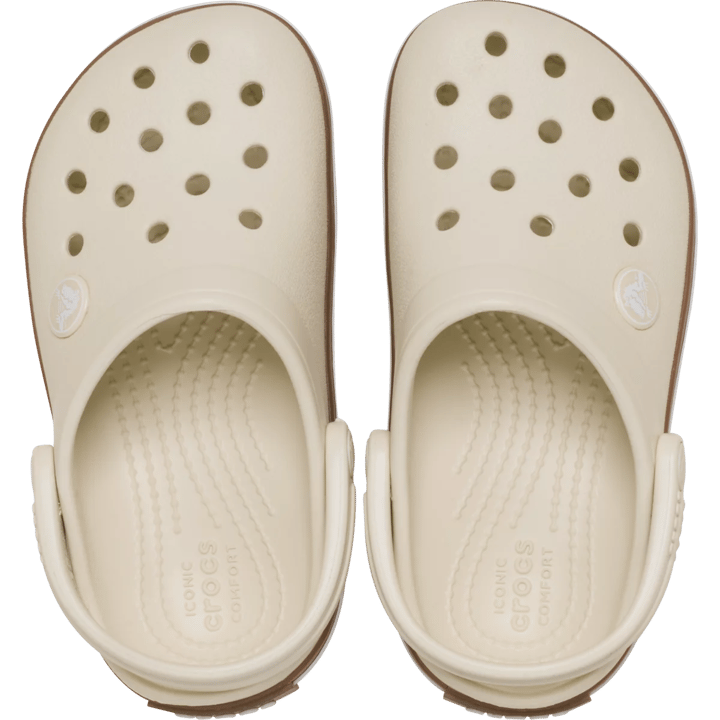 Crocs Toddler Crocband Gum Clog Summit White Crocs