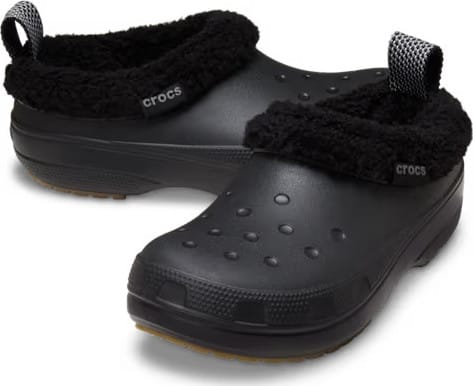 Crocs Unisex Classic Lined Shorty Black Crocs