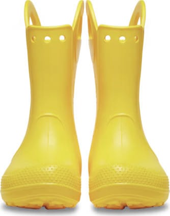 Crocs Toddler Handle It Rain Boot  Yellow Crocs
