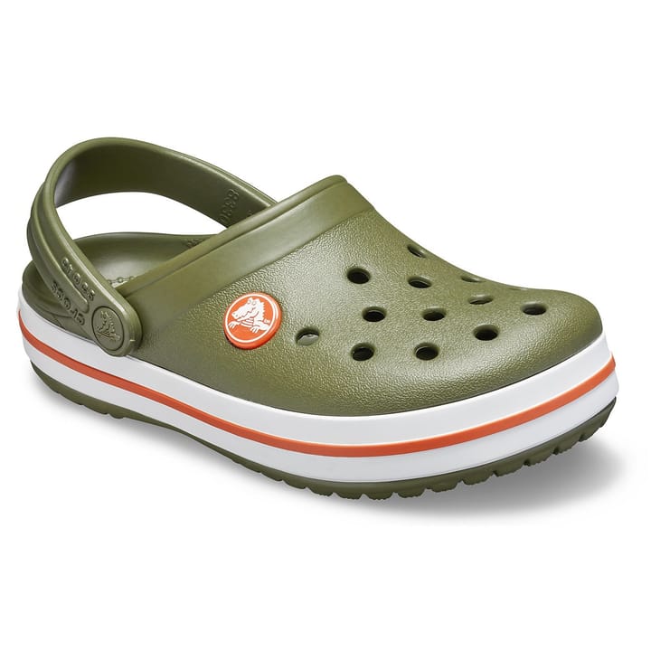 Crocs Kids' Crocband Clog Armygreenburntsienna Crocs