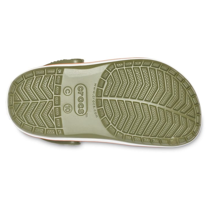 Crocs Kids' Crocband Clog Armygreenburntsienna Crocs