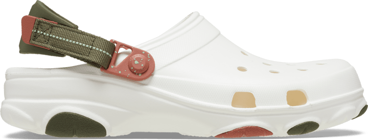 Crocs Unisex Classic All-Terrain Clog Chalk Crocs Crocs Unisex Classic All-Terrain Clog Chalk Crocs
