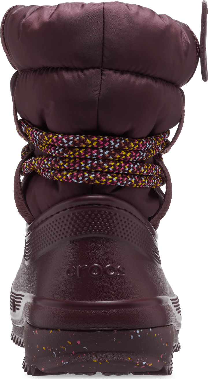 Crocs Women's Classic Neo Puff Luxe Boot Dark Cherry Crocs