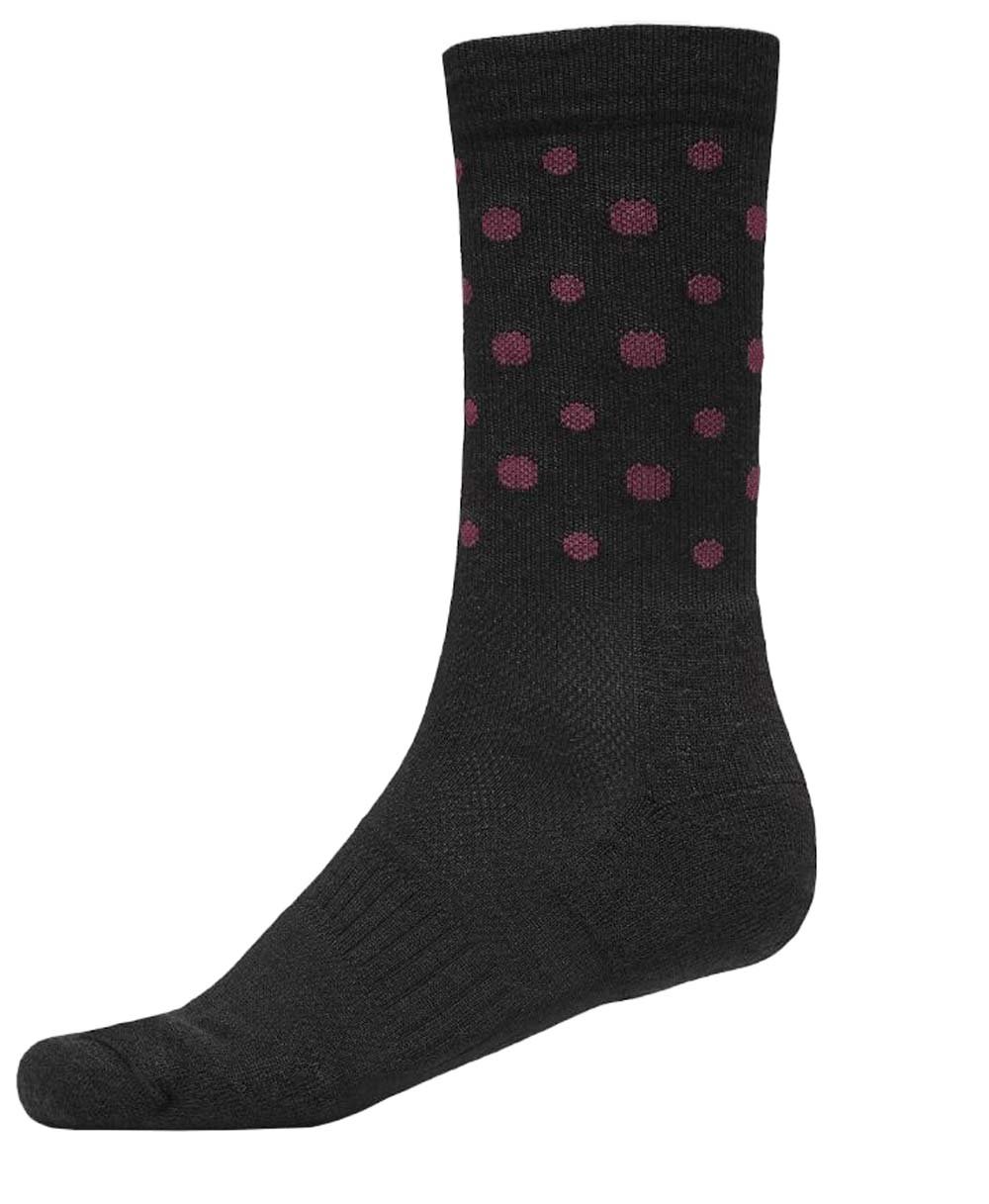 Spots Black/Hibiscus