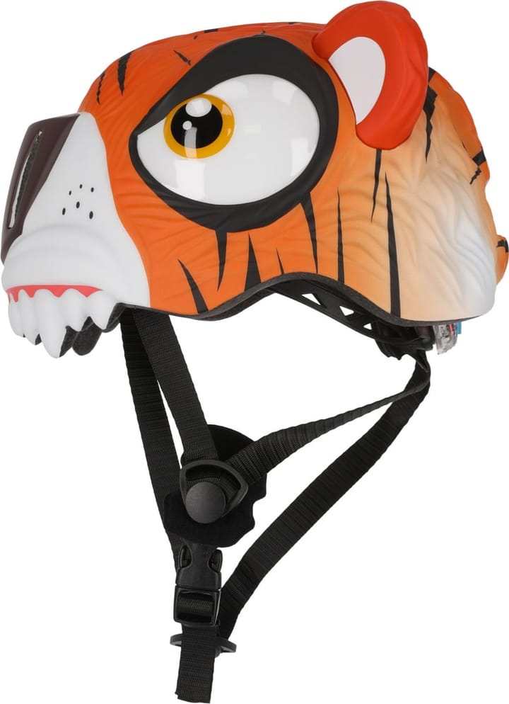 Crazy Safety Tiger Bicycle Helmet Orange Crazy Safety