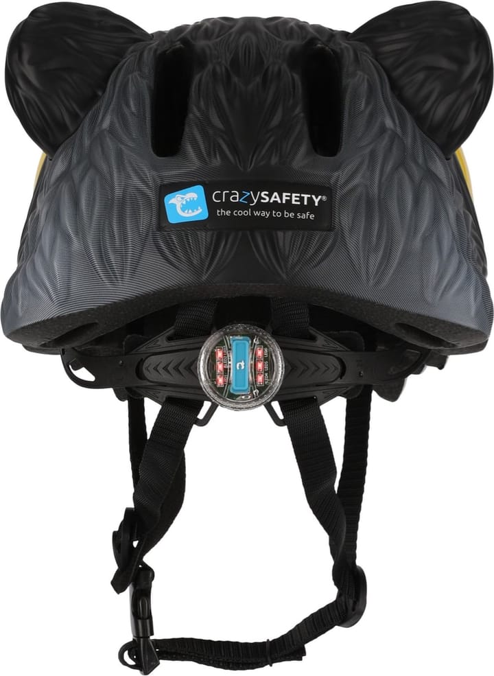 Crazy Safety Panther Bicycle Helmet Black Crazy Safety