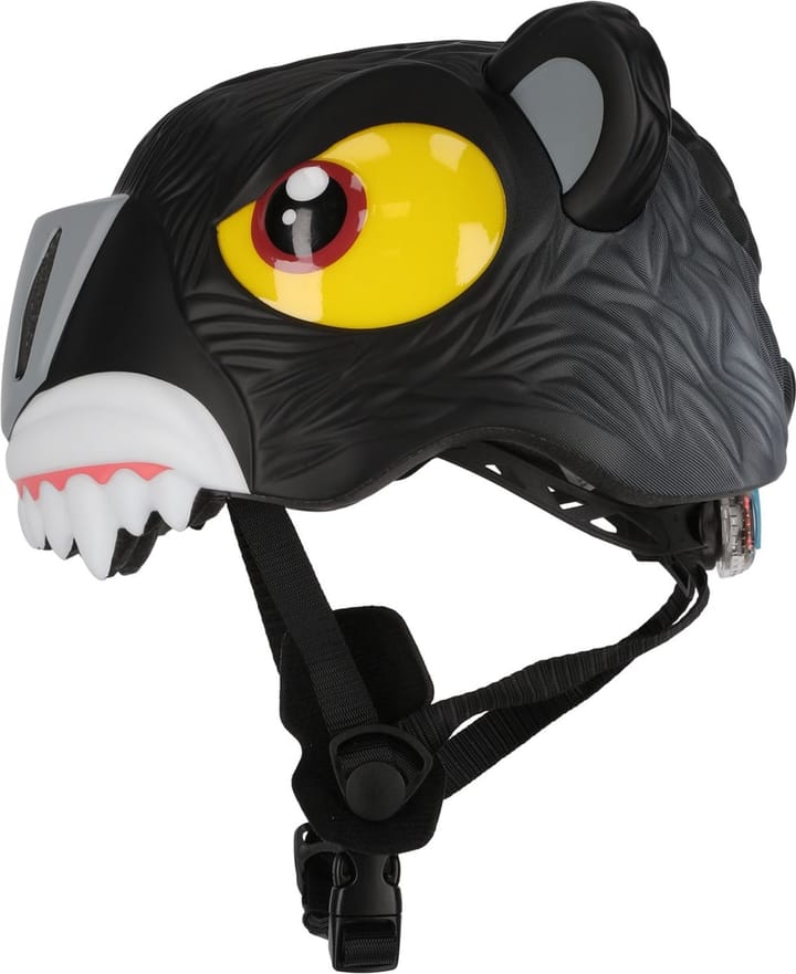 Crazy Safety Panther Bicycle Helmet Black Crazy Safety