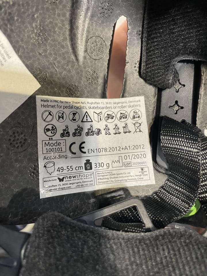 Crazy Safety Panther Bicycle Helmet Black Crazy Safety