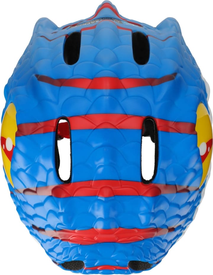 Crazy Safety Dino Bicycle Helmet Blue Crazy Safety