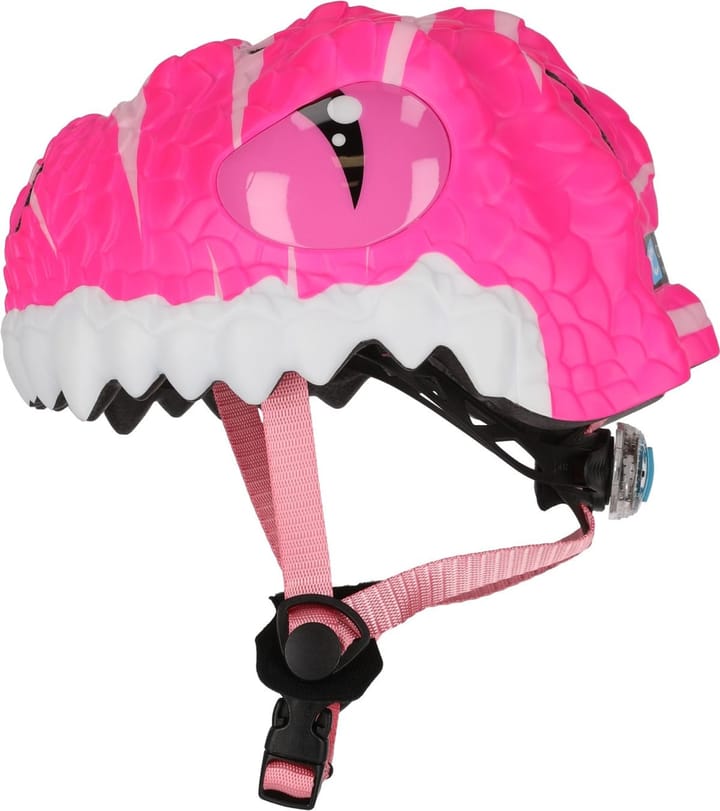 Crazy Safety Dino Bicycle Helmet Pink Crazy Safety