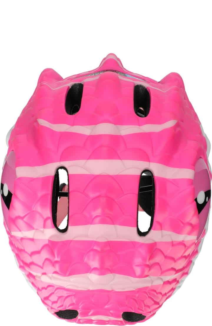 Crazy Safety Dino Bicycle Helmet Pink Crazy Safety