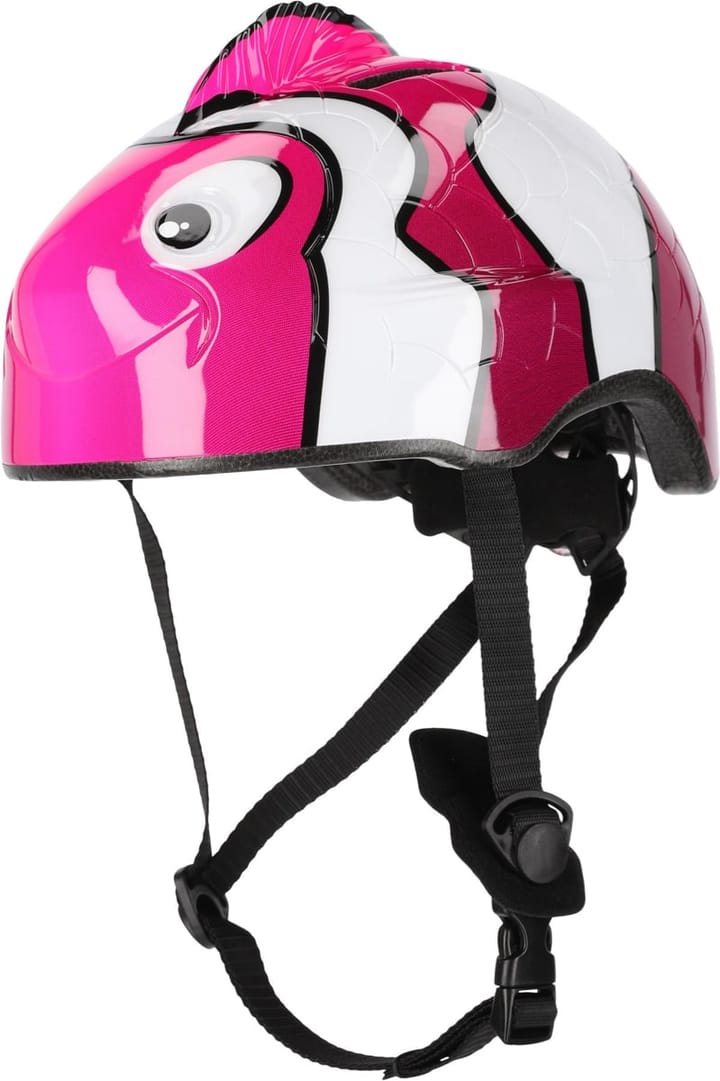 Crazy Safety Clown Fish Bicycle Helmet Pink Crazy Safety