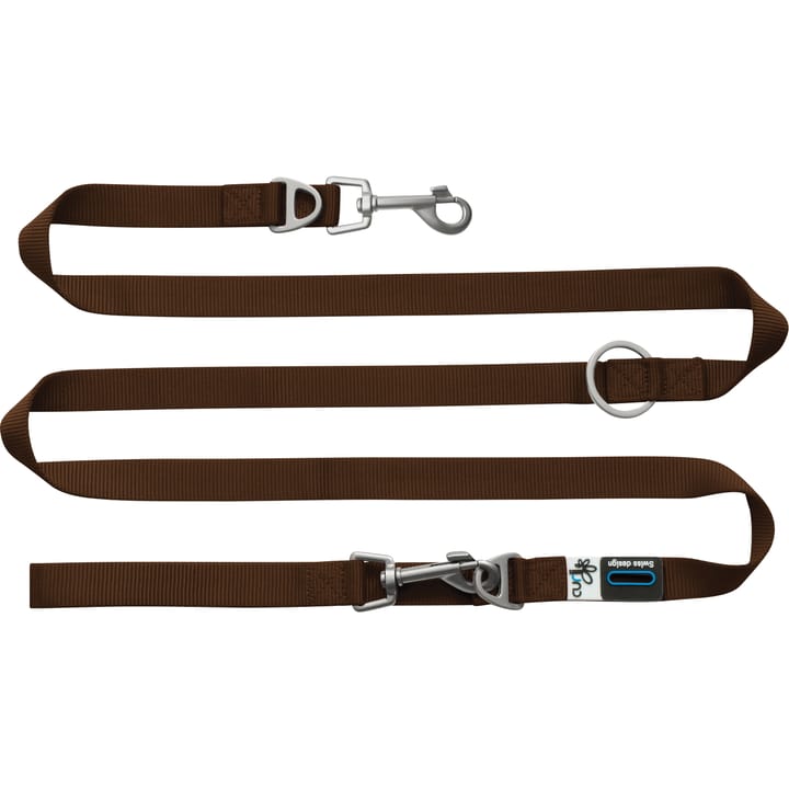 Curli Adjustable Leash Nylon  Brown Curli