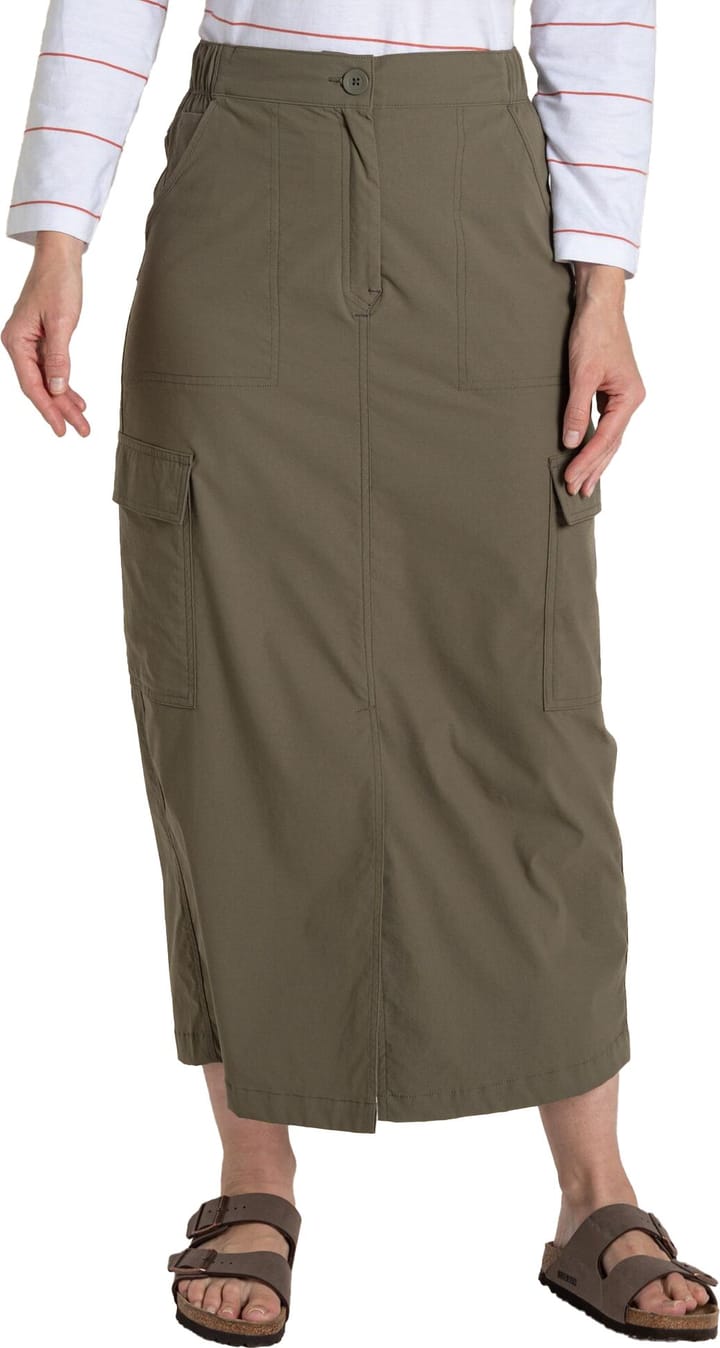 Craghoppers Women's Nosilife Pro Midi Skirt Wild Olive Craghoppers
