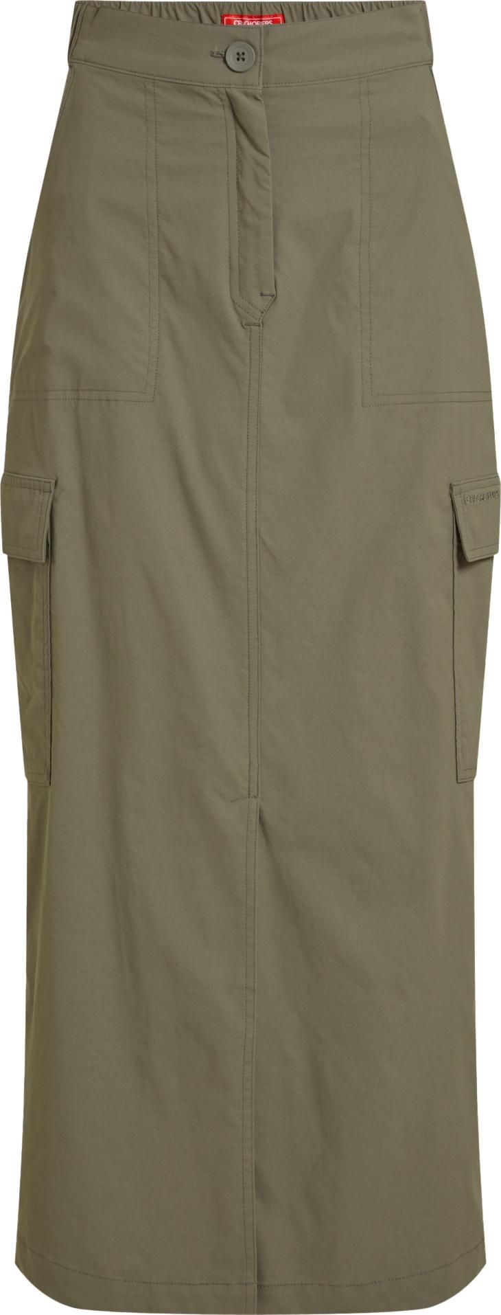 Craghoppers Women's Nosilife Pro Midi Skirt Wild Olive