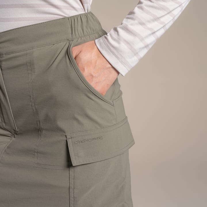 Craghoppers Women's NosiLife Pro Cargo Skort Wild Olive Craghoppers