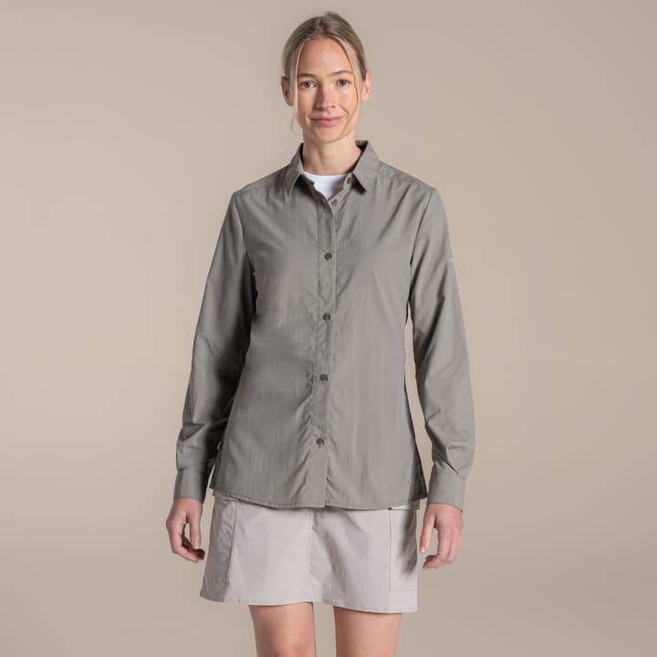 Craghoppers Women's NosiLife Alma Long Sleeved Shirt Vert Craghoppers