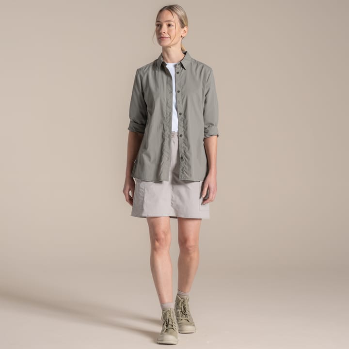 Craghoppers Women's NosiLife Alma Long Sleeved Shirt Vert Craghoppers