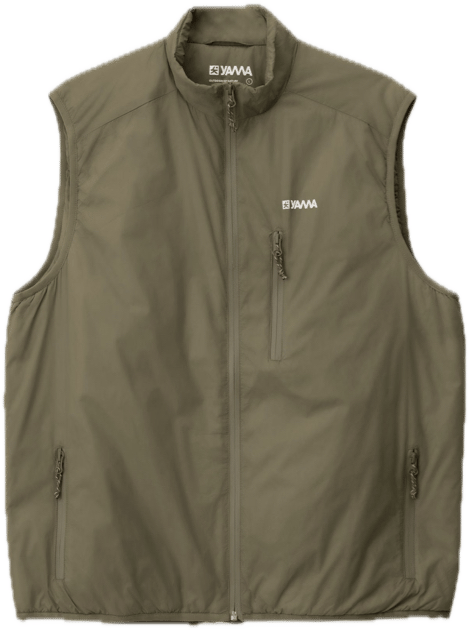 Yama Traverse Plain Vest Moss Green Yama