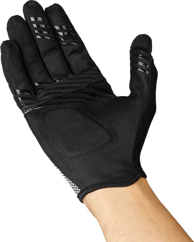 Gripgrab Ride Lite Padded Full Finger Summer Gloves White Gripgrab