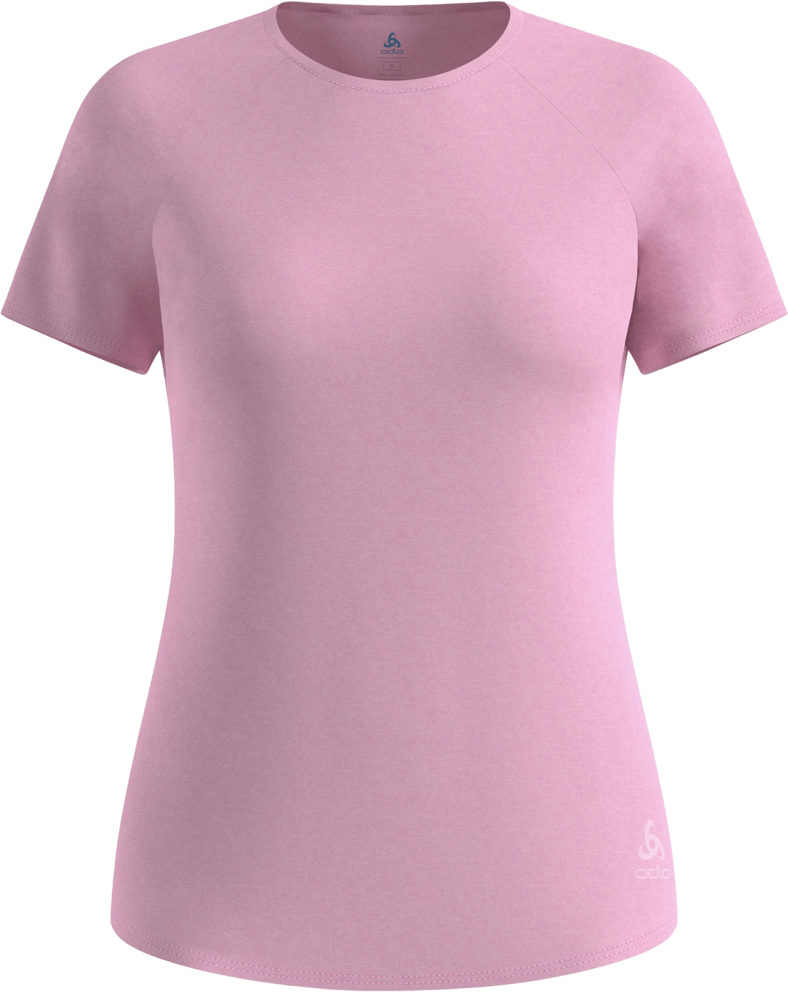 Odlo Women's T-Shirt Crew Neck S/S Essential 365 Hyper Pink Melange
