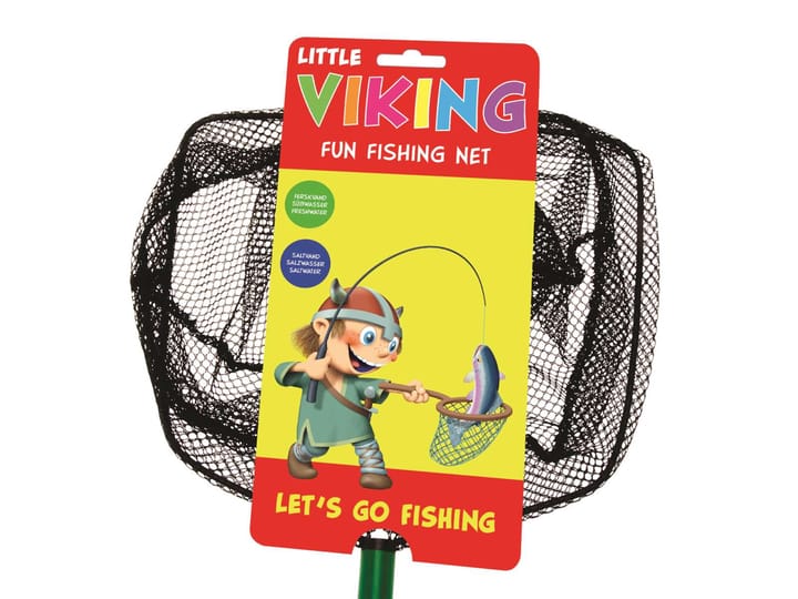 Kinetic Little Viking Fun Fishing Net Display Kinetic