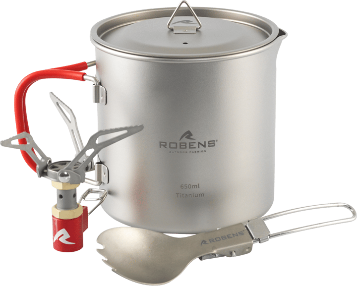 Robens Fire Wisp Solo Cook Set UL Silver Robens