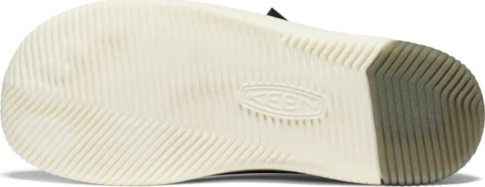 Keen Men's KNX Leather Sneaker Black/Star White Keen