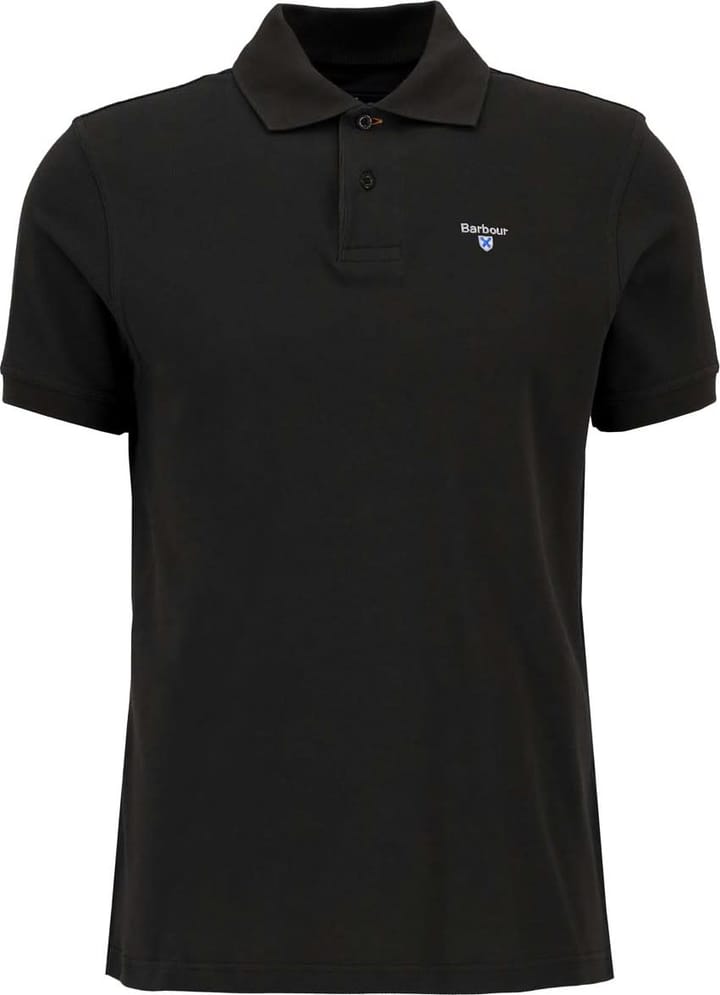 Barbour Men's Sports Polo Shirt Black Barbour