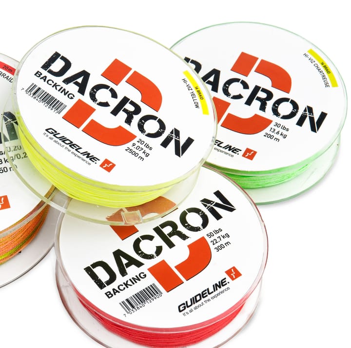 Guideline Guideline Dacron Backing Guideline Guideline Guideline Dacron Backing Guideline