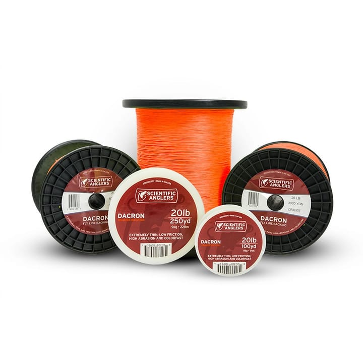 Scientific Anglers SA Backing Orange 100yd 30lb Scientific Anglers
