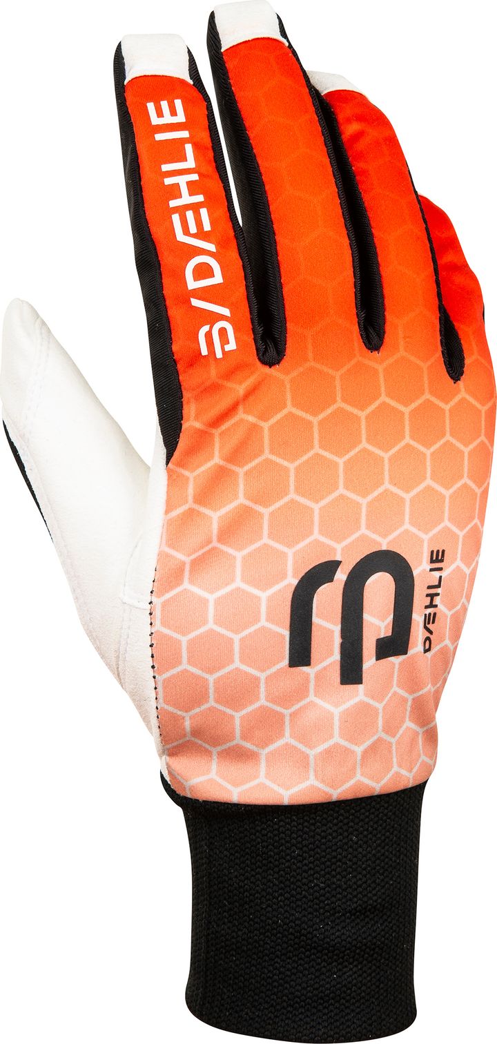 Women's Glove Race Synthetic Shocking Orange Dæhlie